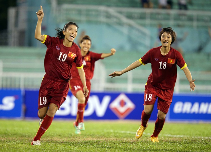 Cầu thủ nữ Việt Nam mang lại rất nhiều kỳ tích cho bóng đá